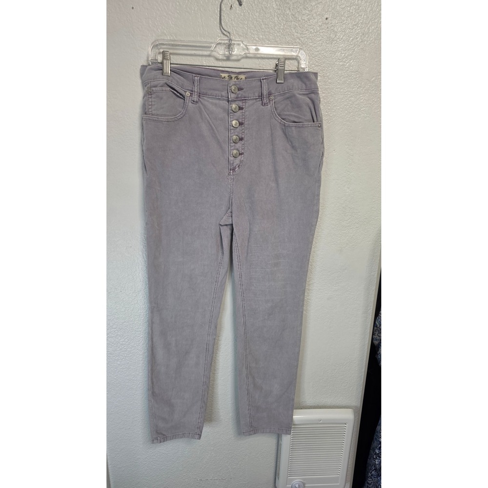 We The Free Corduroy Pants Womens 31 Purple Excellent